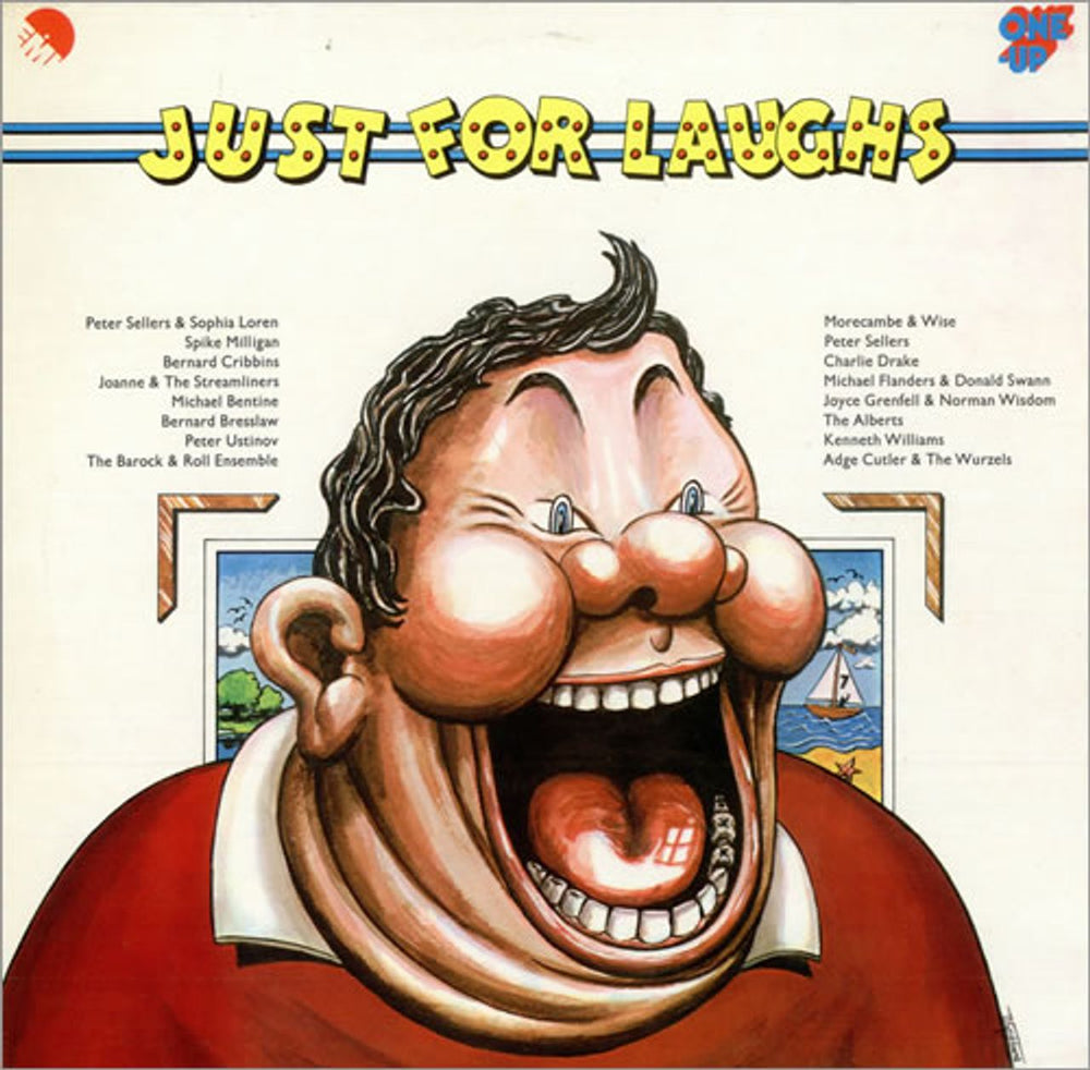 Various-Comedy Just For Laughs UK vinyl LP album (LP record) OU2079