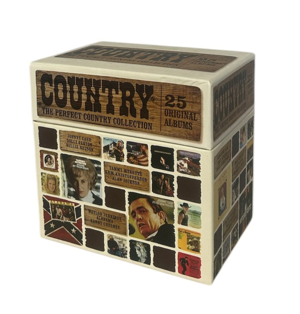 Various-Country The Perfect Country Collection - 25 Original Albums UK CD Album Box Set 88697989692