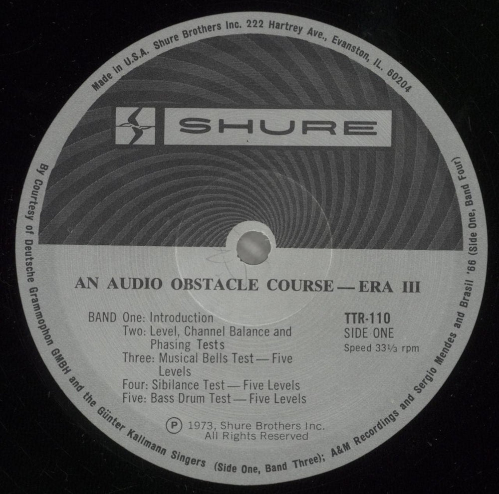 Various-Educational, Informational & Historical An Audio Obstacle Course - Era III + Insert US vinyl LP album (LP record) VBZLPAN404472