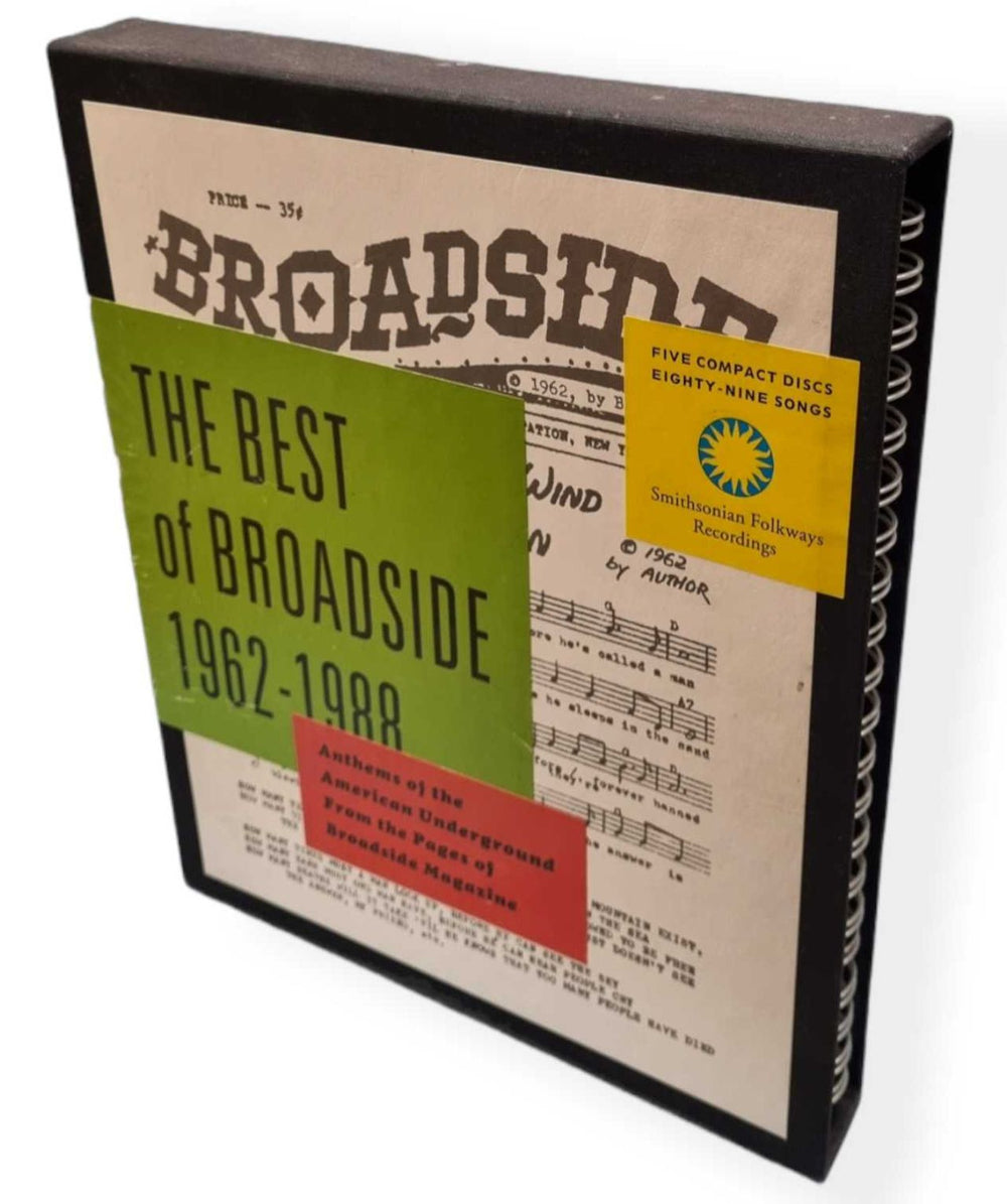 Various-Folk The Best Of Broadside 1962-1988 US CD Album Box Set SFWCD40130