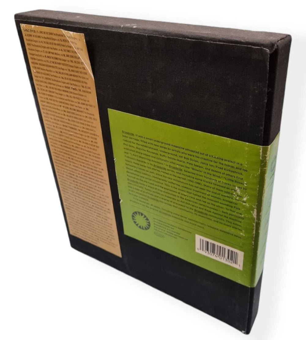 Various-Folk The Best Of Broadside 1962-1988 US CD Album Box Set V-FDXTH770827