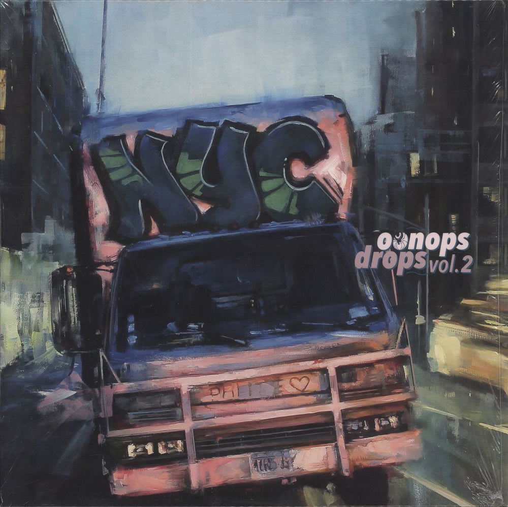 Various-Hip Hop & Rap Oonops Drops Vol. 2 German vinyl LP album (LP record) AR119VL