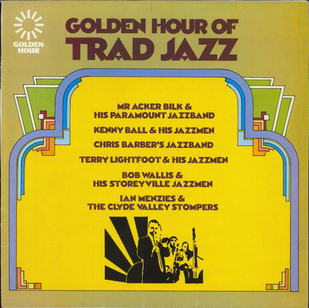 Various-Jazz Golden Hour Of Trad Jazz UK vinyl LP album (LP record) GH526