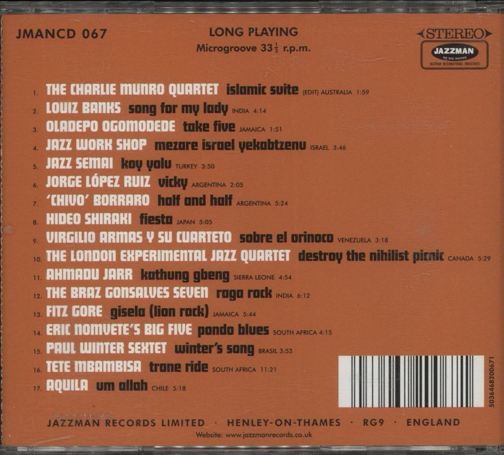 Various-Jazz Spiritual Jazz 5 (Esoteric, Modal And Deep Jazz From Around The World 1961-79) French CD album (CDLP) 5036468200671