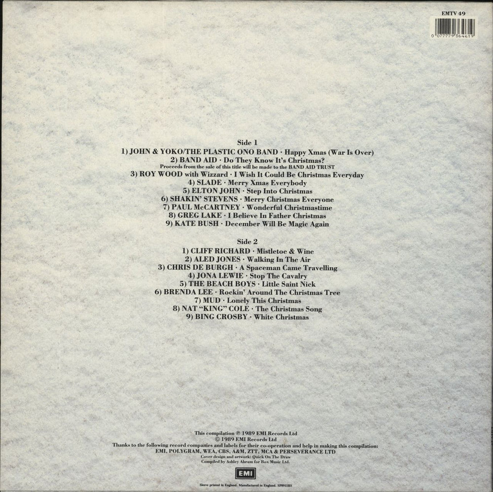 Various-Pop It's Christmas UK vinyl LP album (LP record) 077779364619