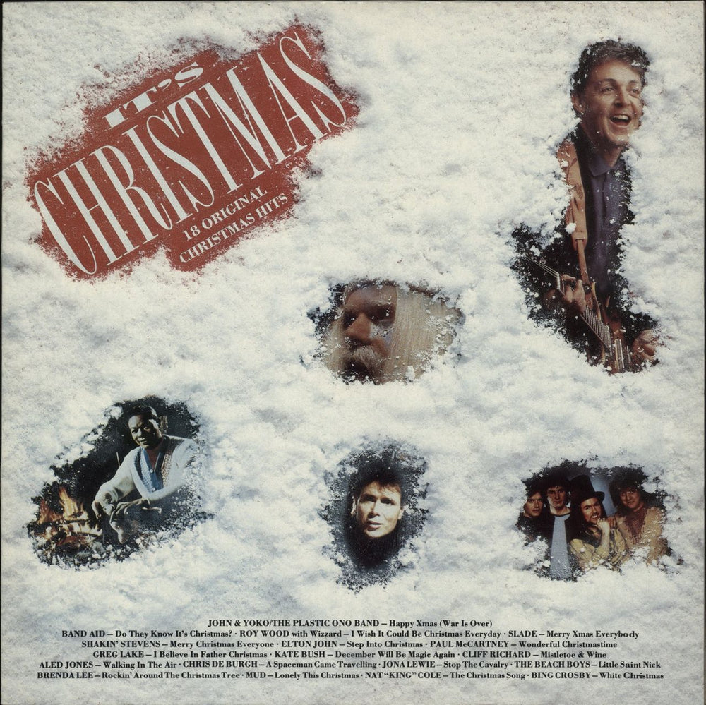 Various-Pop It's Christmas UK vinyl LP album (LP record) EMTV49