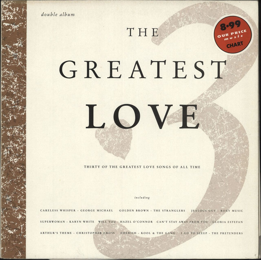 Various-Pop The Greatest Love: Volume 3 UK 2-LP vinyl record set (Double LP Album) STAR2384