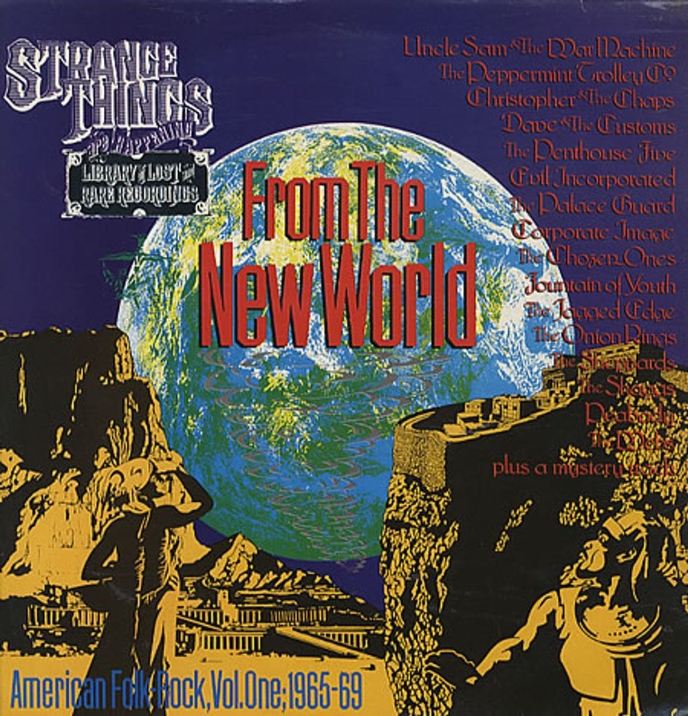 Various-Prog & Psych From The New World - American Folk-Rock Volume One UK vinyl LP album (LP record) STZ5004