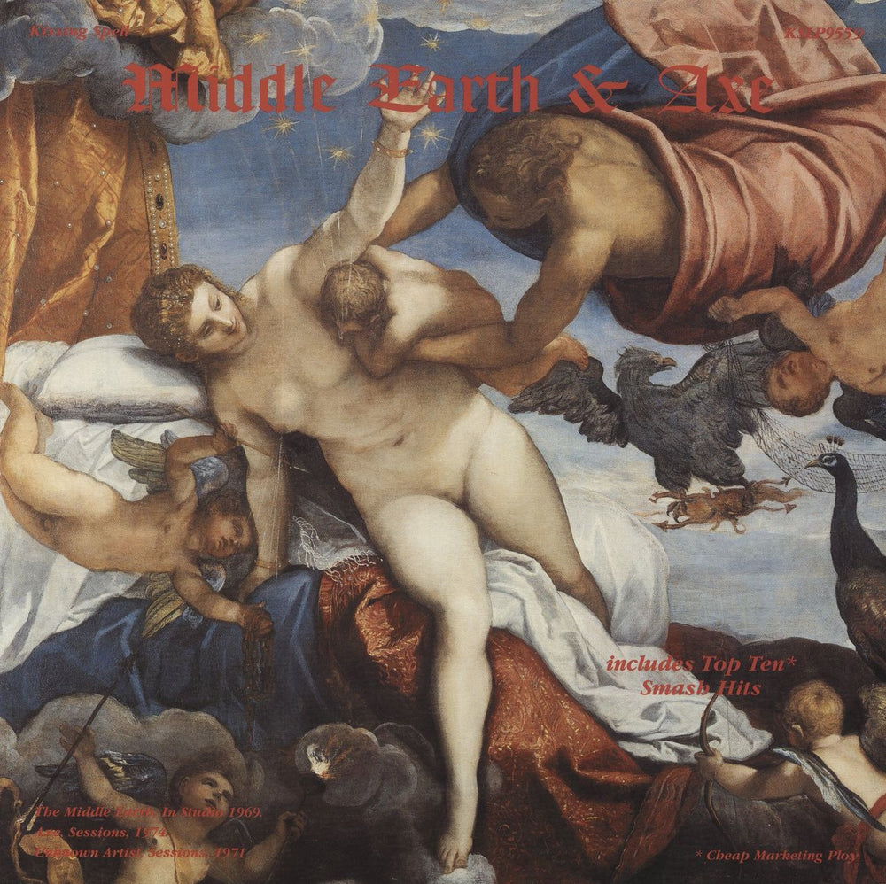Various-Prog & Psych Middle Earth & Axe UK vinyl LP album (LP record) KSLP9559