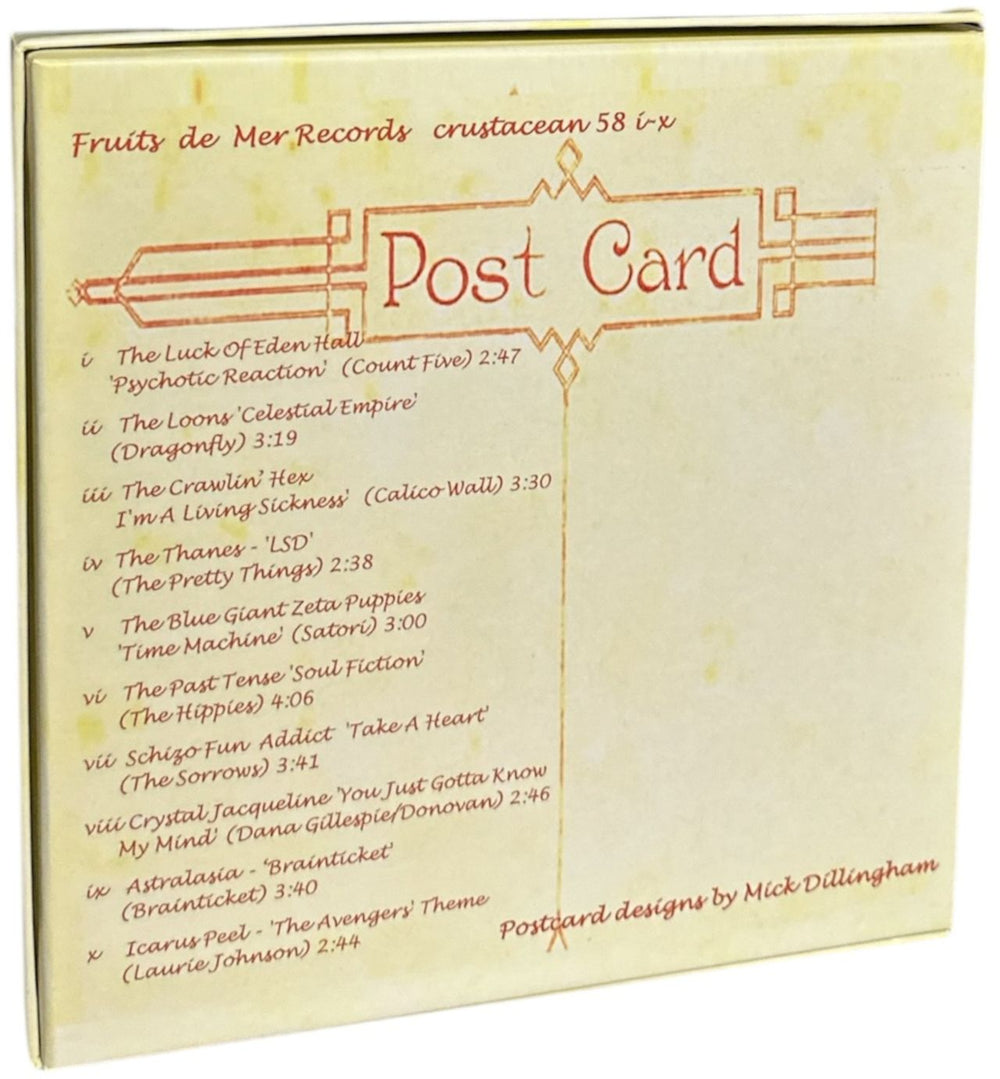 Various-Prog & Psych Postcards From The Deep UK box set