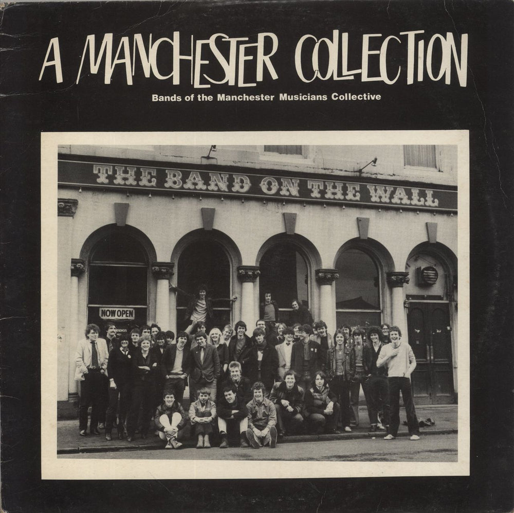 Various-Punk & New Wave A Manchester Collection + Insert UK vinyl LP album (LP record) OBJ003