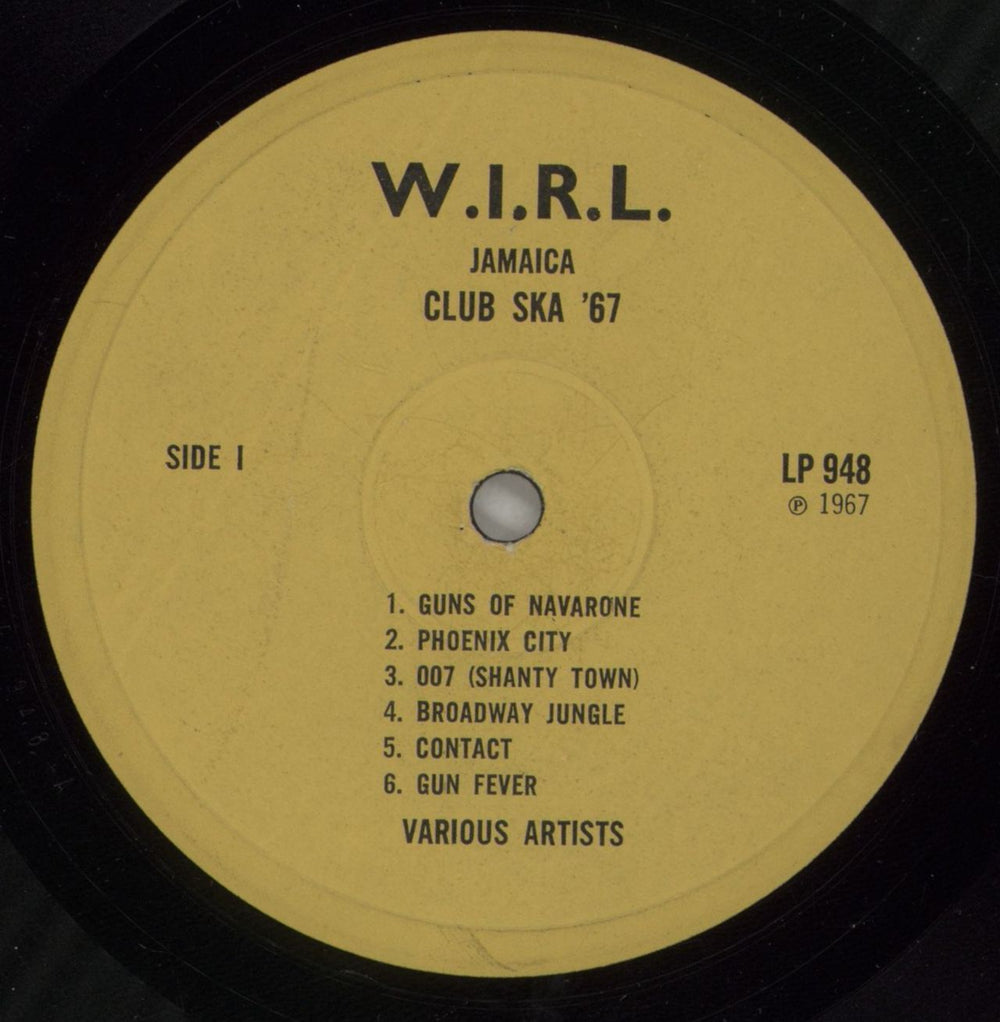 レア！UKオリジナル「CLUB SKA '67」アナログ盤 Various-Reggae & Ska Club Ska '67 Vol. One - VG UK Vinyl LP