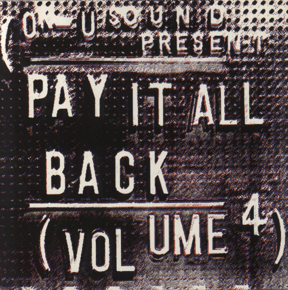 Various-Reggae & Ska Pay It All Back Volume 4 UK vinyl LP album (LP record) ON-ULP63