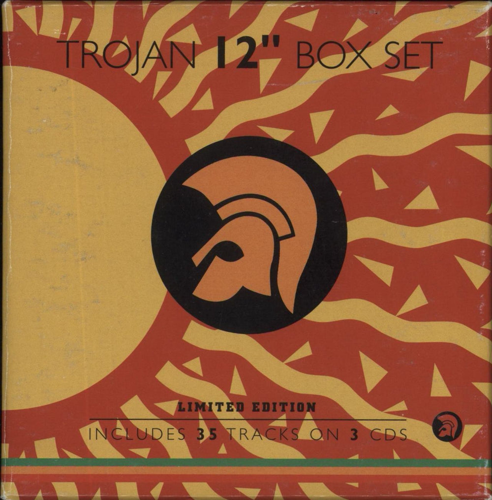 Various-Reggae & Ska Trojan 12" Box Set UK 3-CD album set (Triple CD) TJETD084