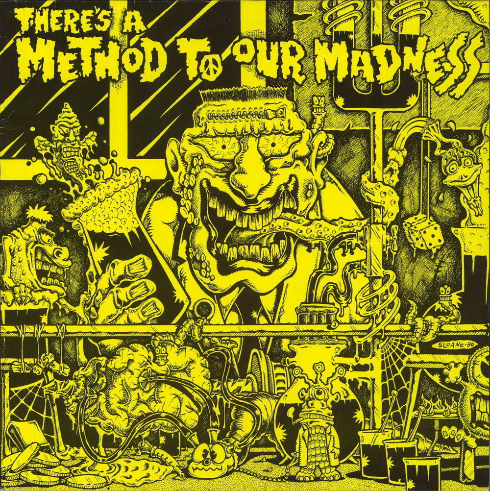 Various-Rock & Metal There's A Method To Our Madness German vinyl LP album (LP record) WEBITE014