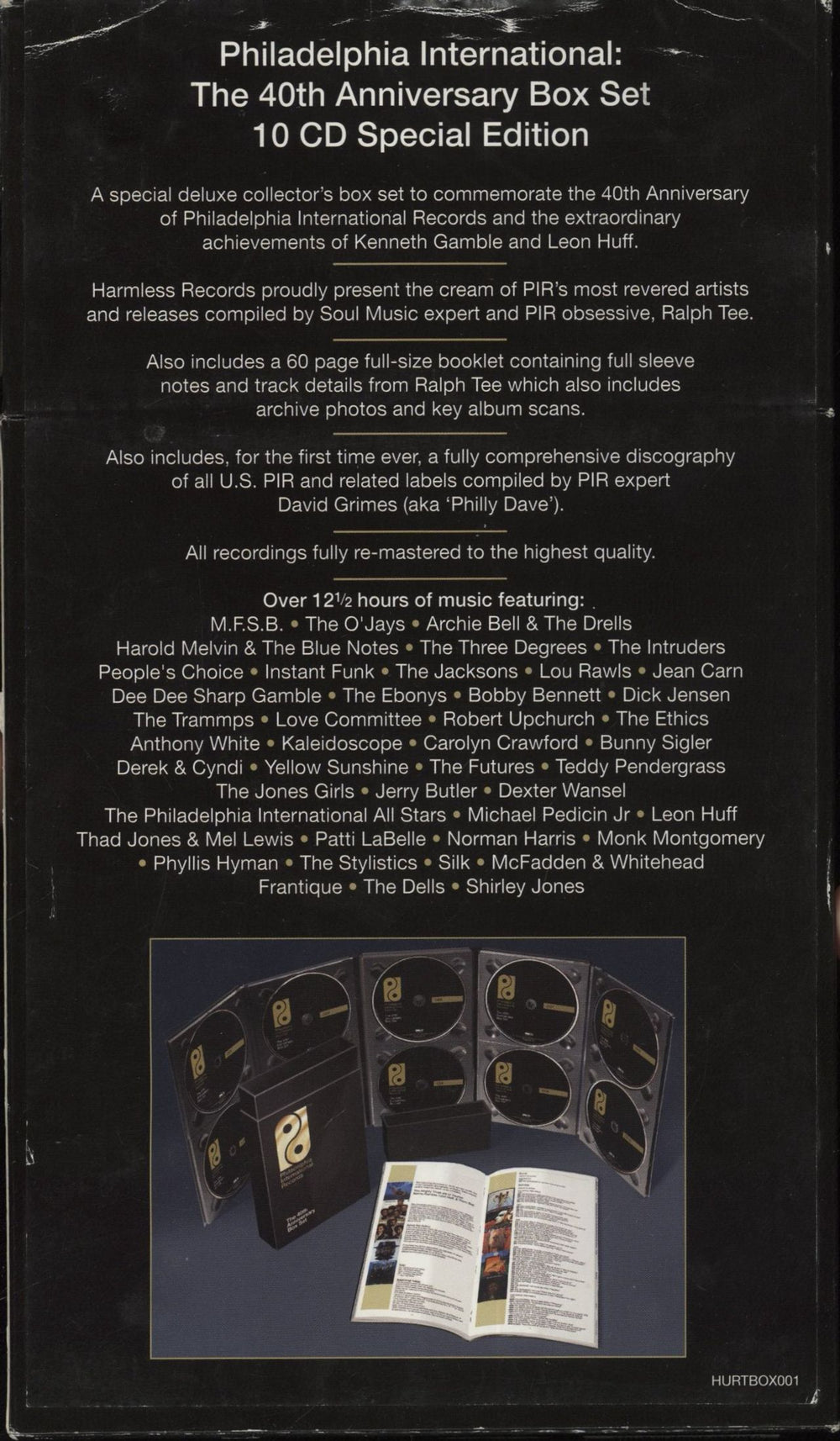 Various-Soul & Funk Philadelphia International Records The 40th Anniversary Box Set - EX UK CD Album Box Set 5014797138278