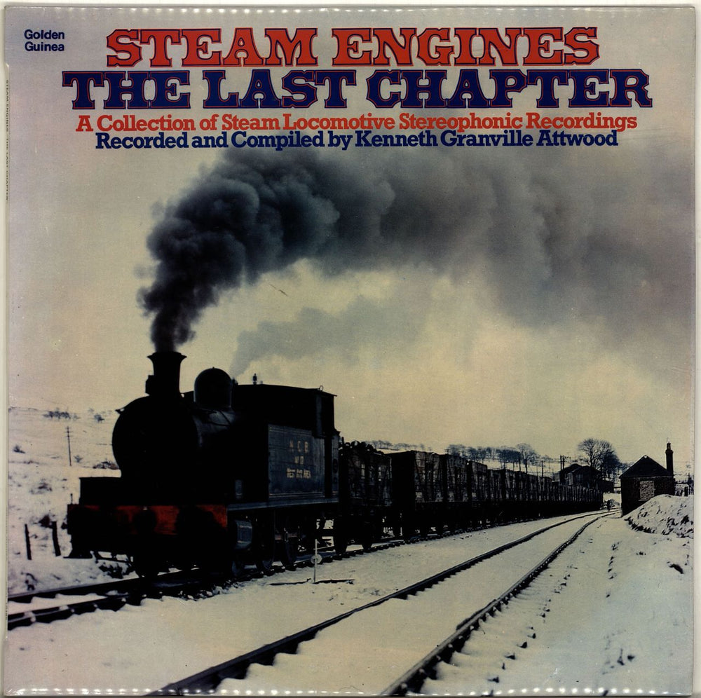 Various-Trains Steam Engines - The Last Chapter UK vinyl LP album (LP record) GSGL10486