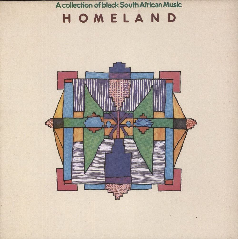Various-World Music Homeland (A Collection Of Black South African Music) UK vinyl LP album (LP record) GREL2002