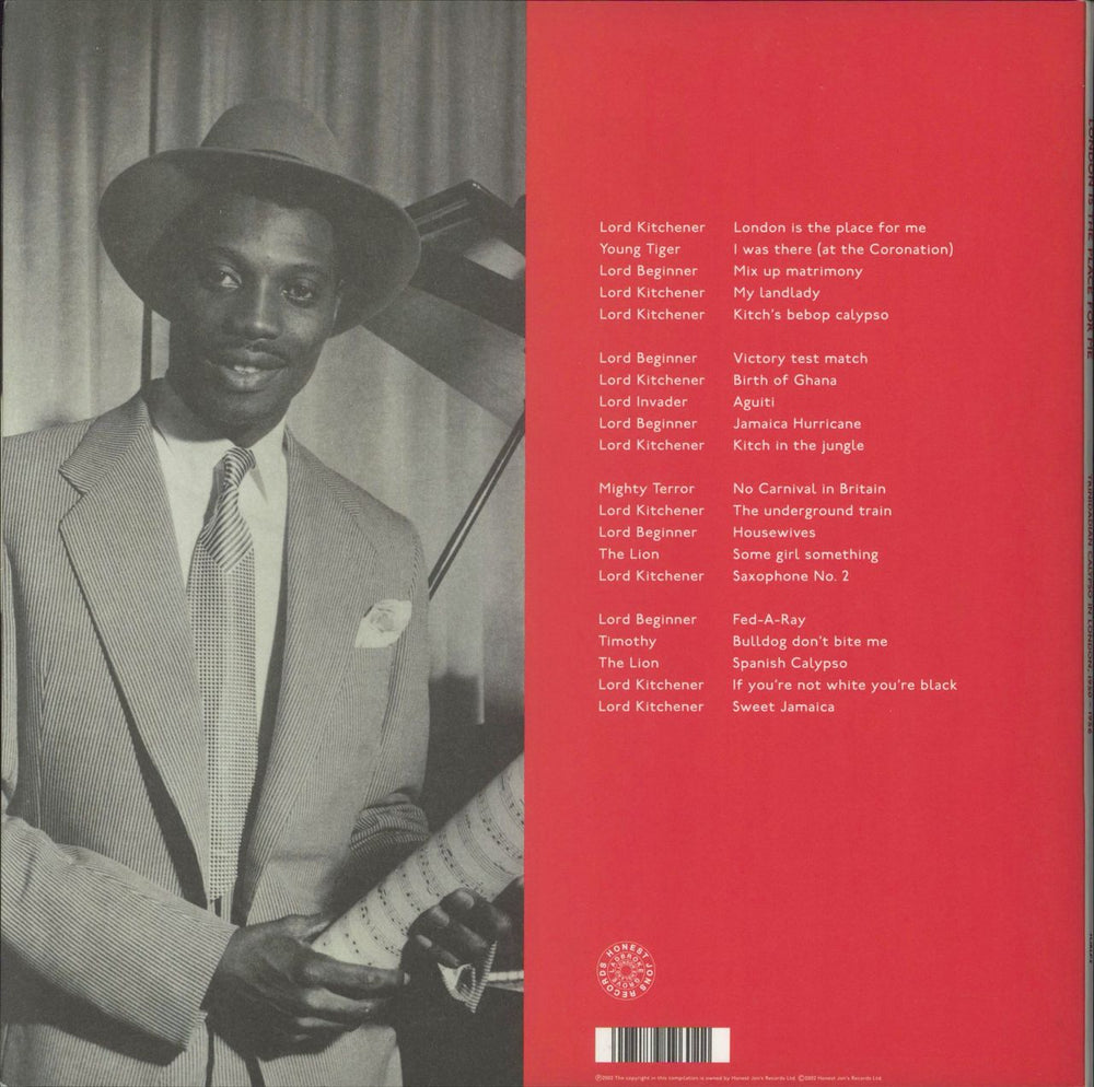 Various-World Music London Is The Place For Me [Trinidadian Calypso In London, 1950 - 1956] UK 2-LP vinyl record set (Double LP Album) 4047179596022