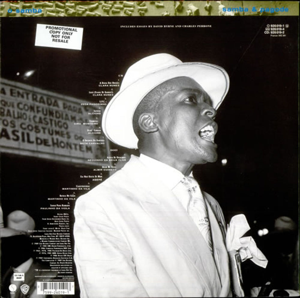 Various-World Music O Samba German vinyl LP album (LP record) VRWLPOS519164