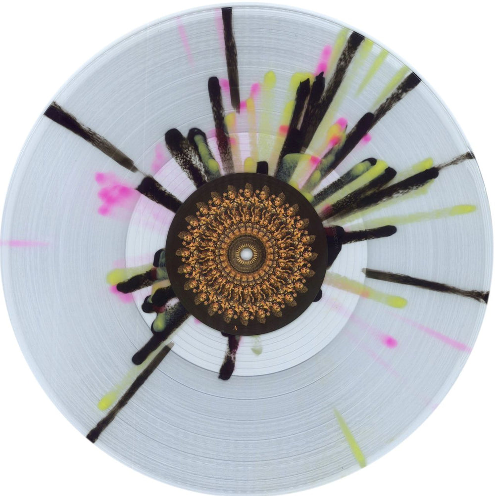 Veil Of Maya Matriarch - Clear w/ Black/Neon Magenta/Yellow Splatter Vinyl US vinyl LP album (LP record) 384LPMA862147
