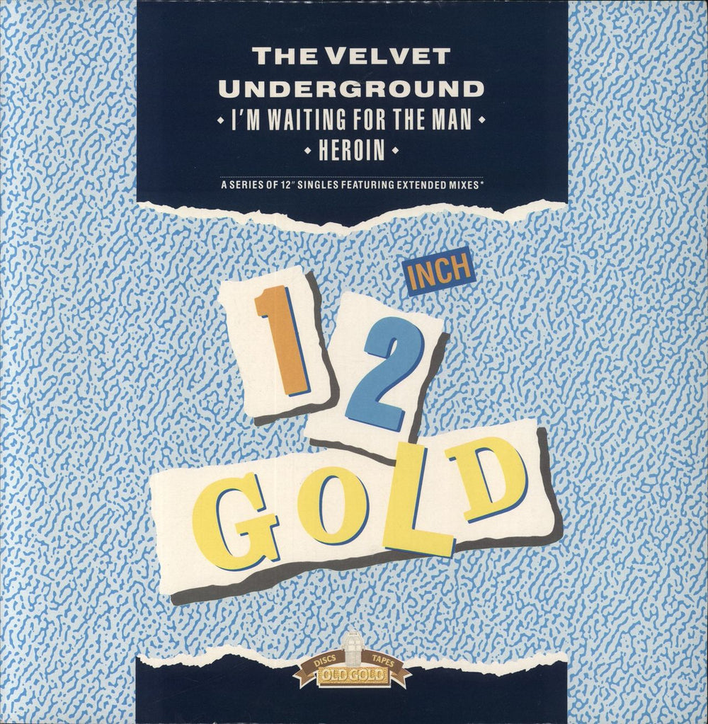 Velvet Underground I'm Waiting For The Man UK 12" vinyl single (12 inch record / Maxi-single) OG4049