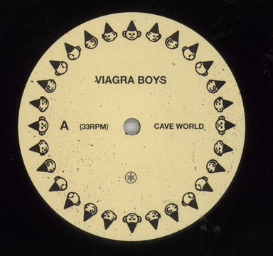 Viagra Boys Cave World - Autographed UK Vinyl LP — RareVinyl.com
