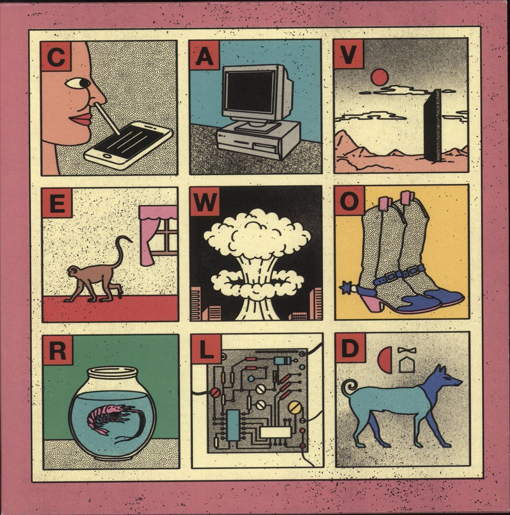 Viagra Boys Cave World UK vinyl LP album (LP record) YR0164