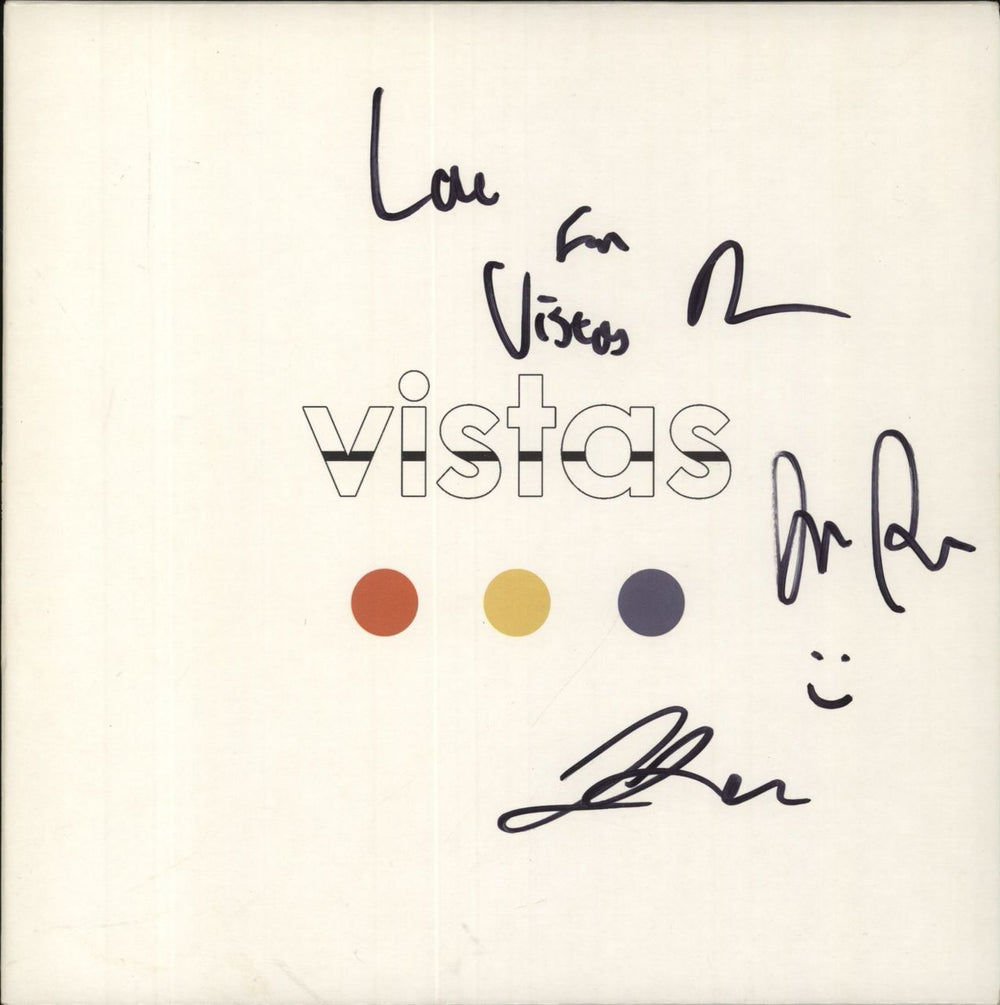 Vistas Fade UK 7" vinyl single (7 inch record / 45)