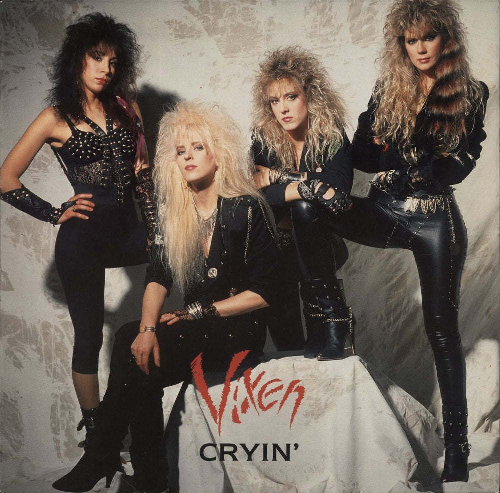 Vixen Cryin' UK 12" vinyl single (12 inch record / Maxi-single) 12MT60