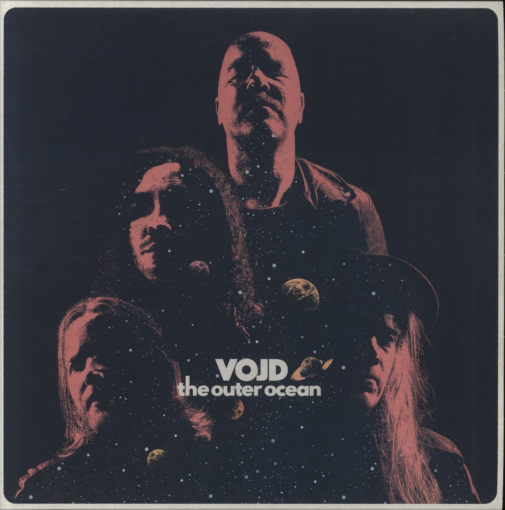 VOJD The Outer Ocean - Blue Electric Transparent Vinyl German vinyl LP album (LP record) HRR600