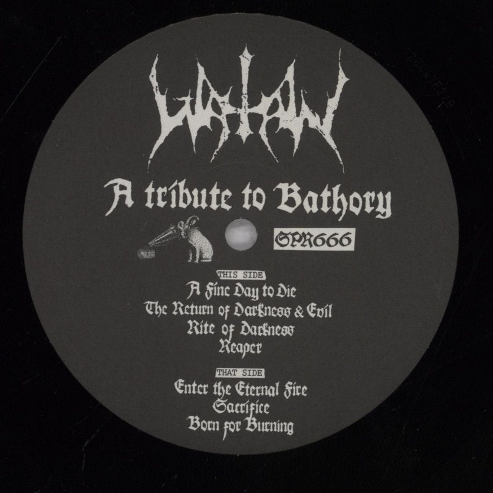 Watain Tonight We Raise Our Cups And Toast In Angels Blood - A Tribute To Bathory Swedish vinyl LP album (LP record) 5V3LPTO838136