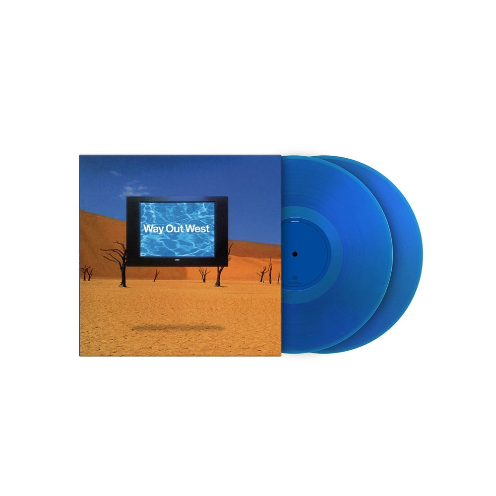 Way Out West Way Out West - Translucent Blue Vinyl 180 Gram UK 2-LP vinyl record set (Double LP Album) WYW2LWA855119