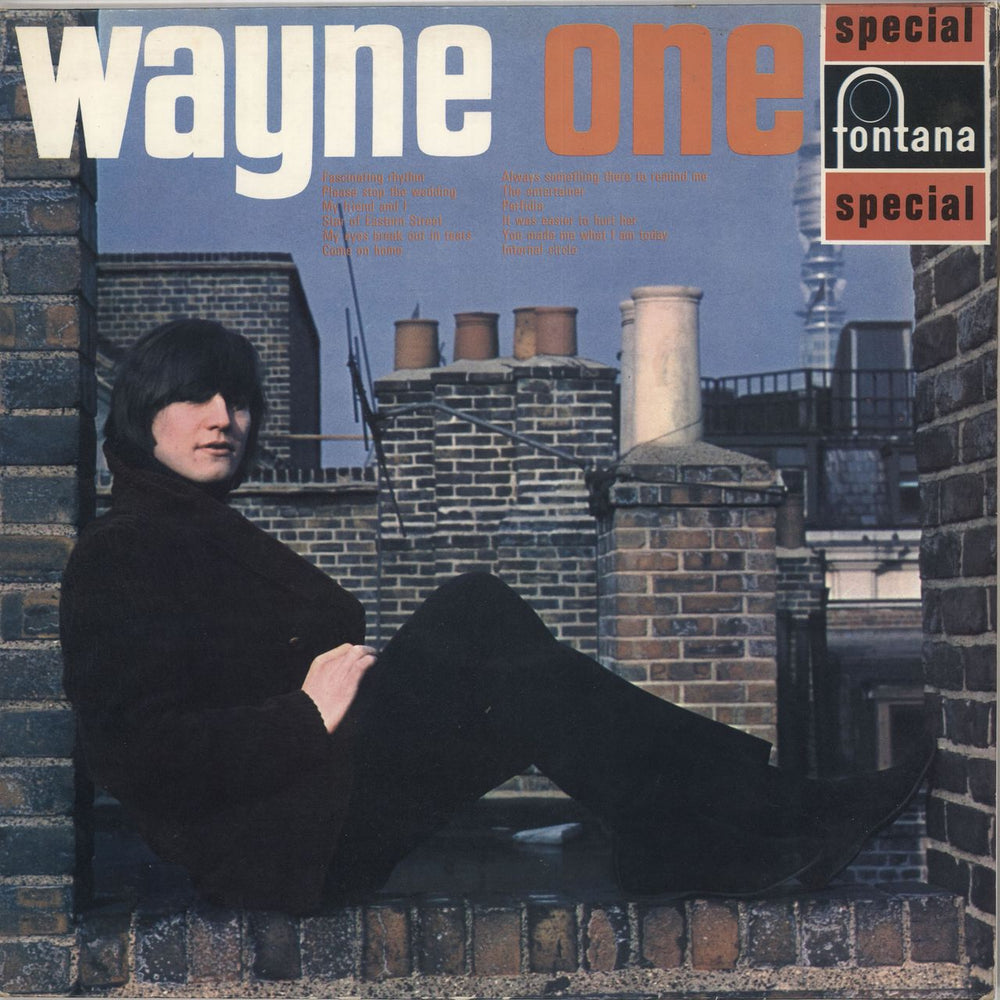 Wayne Fontana Wayne One UK vinyl LP album (LP record) SFL13144