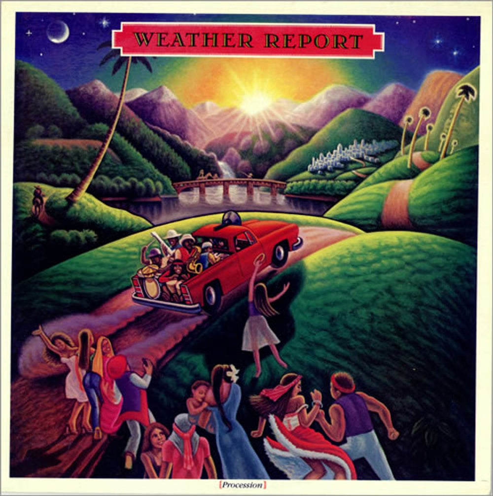 Weather Report Procession UK vinyl LP album (LP record) 25241