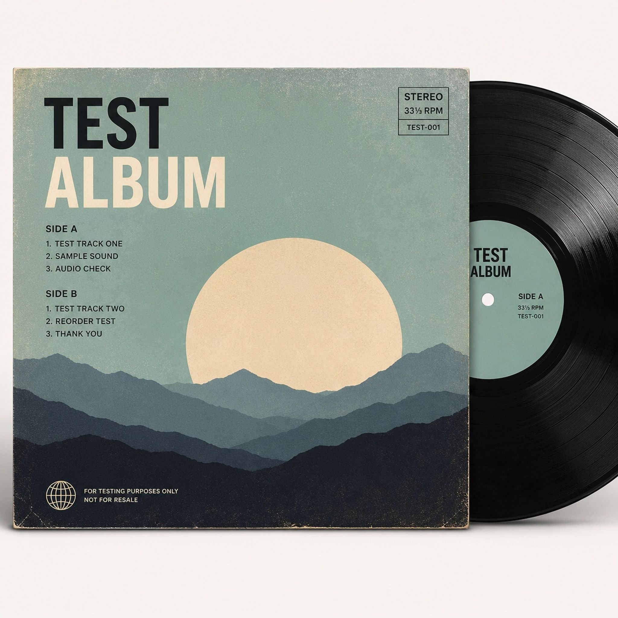 Website Testing TEST UK 12\" vinyl single (12 inch record / Maxi-single)