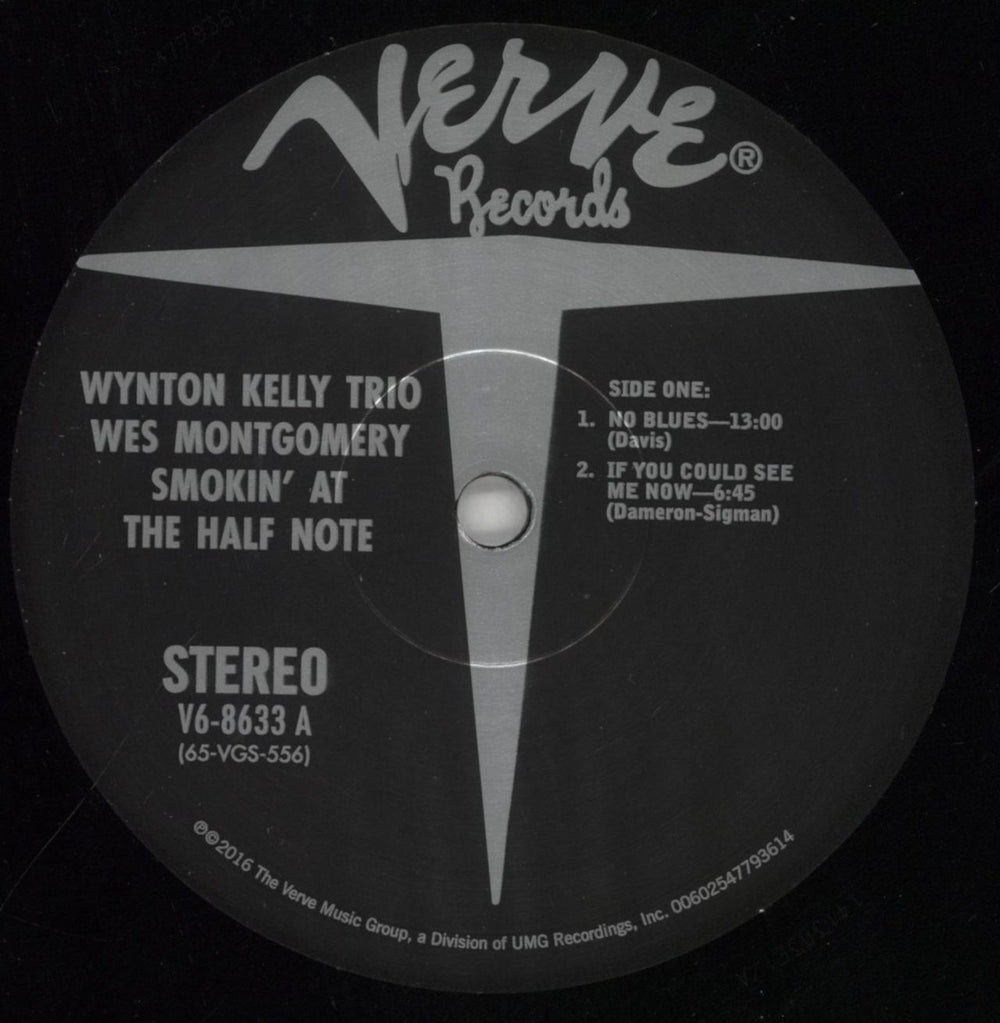 Wes Montgomery Smokin' At The Half Note - 180gm UK vinyl LP album (LP record) WMGLPSM850839
