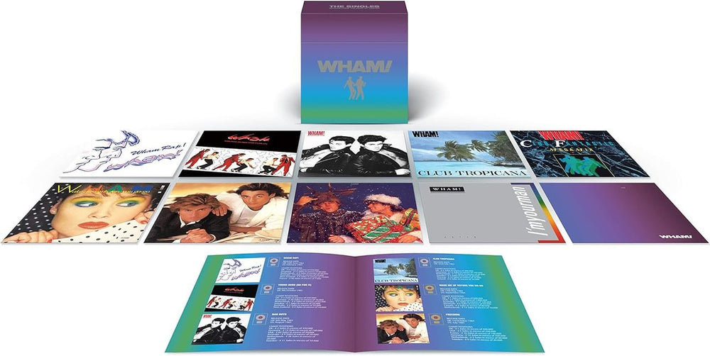 Wham The Singles [Echoes From The Edge Of Heaven] UK CD Single Box Set 19658711652