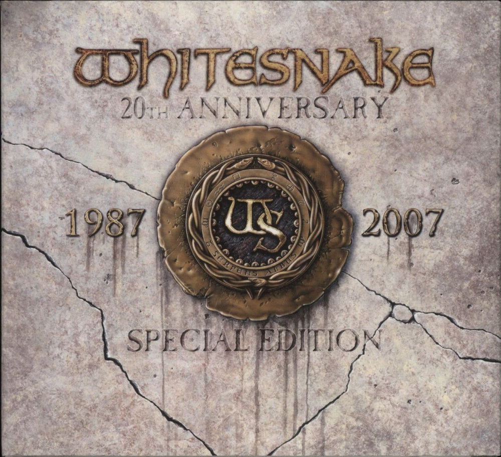 Whitesnake 1987 - 20th Anniversary Collectors Edition UK 2-disc CD/DVD set 3914682