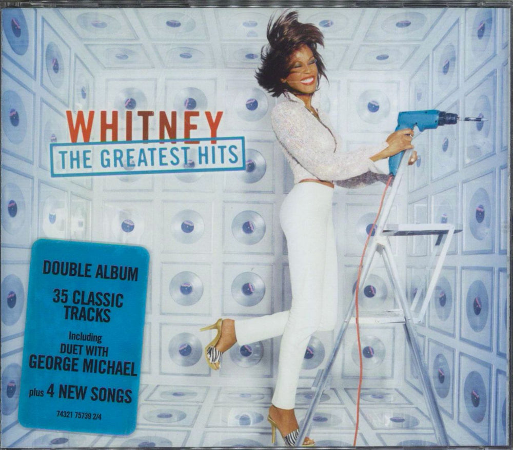 Whitney Houston The Greatest Hits UK 2 CD album set (Double CD) 74321757392