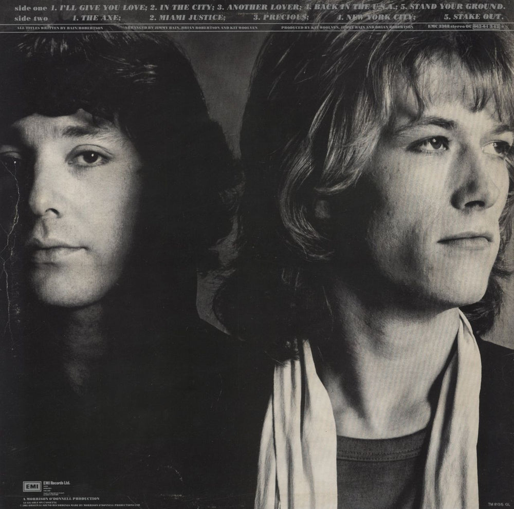 Wild Horses Stand Your Ground UK vinyl LP album (LP record)