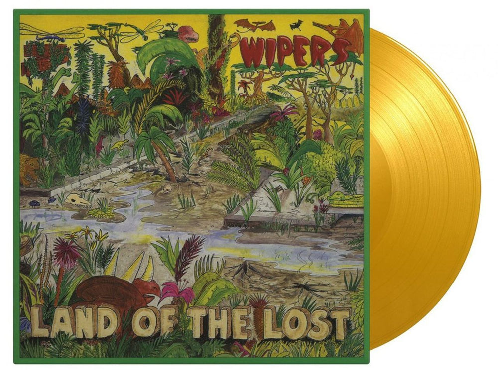 Wipers Land Of The Lost - Yellow Vinyl - Sealed UK vinyl LP album (LP record) MOVLP2818