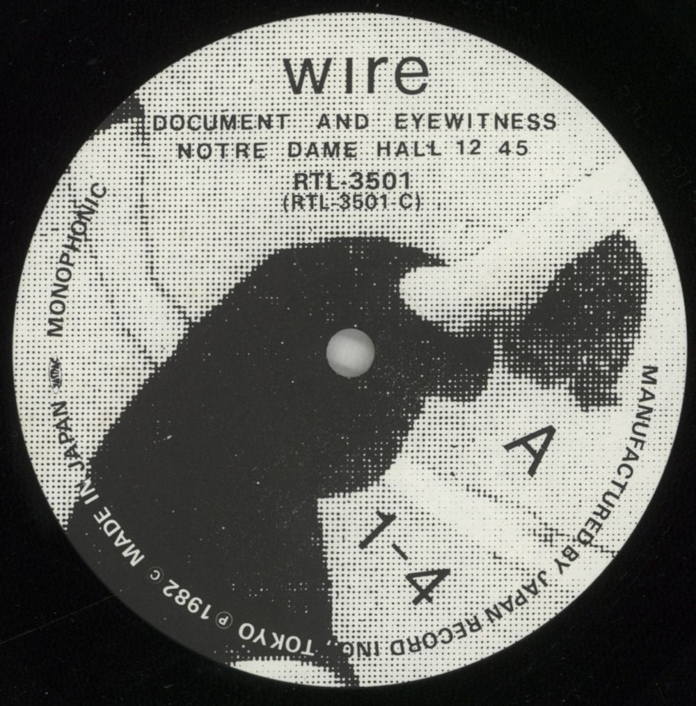 Wire Document And Eyewitness + Obi Japanese 2-LP vinyl record set (Double LP Album) WIR2LDO468567