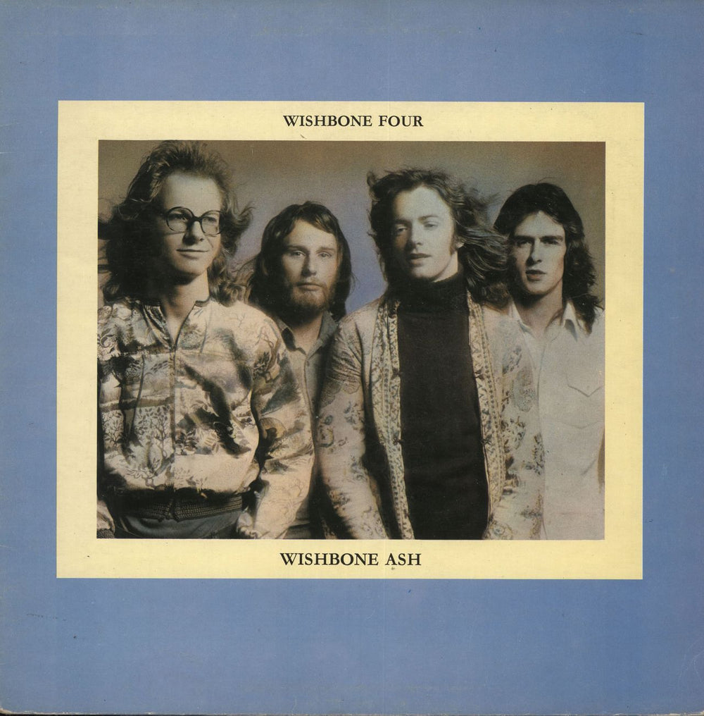 Wishbone Ash Wishbone Four + Poster - VG+ UK vinyl LP album (LP record) MDKS8011