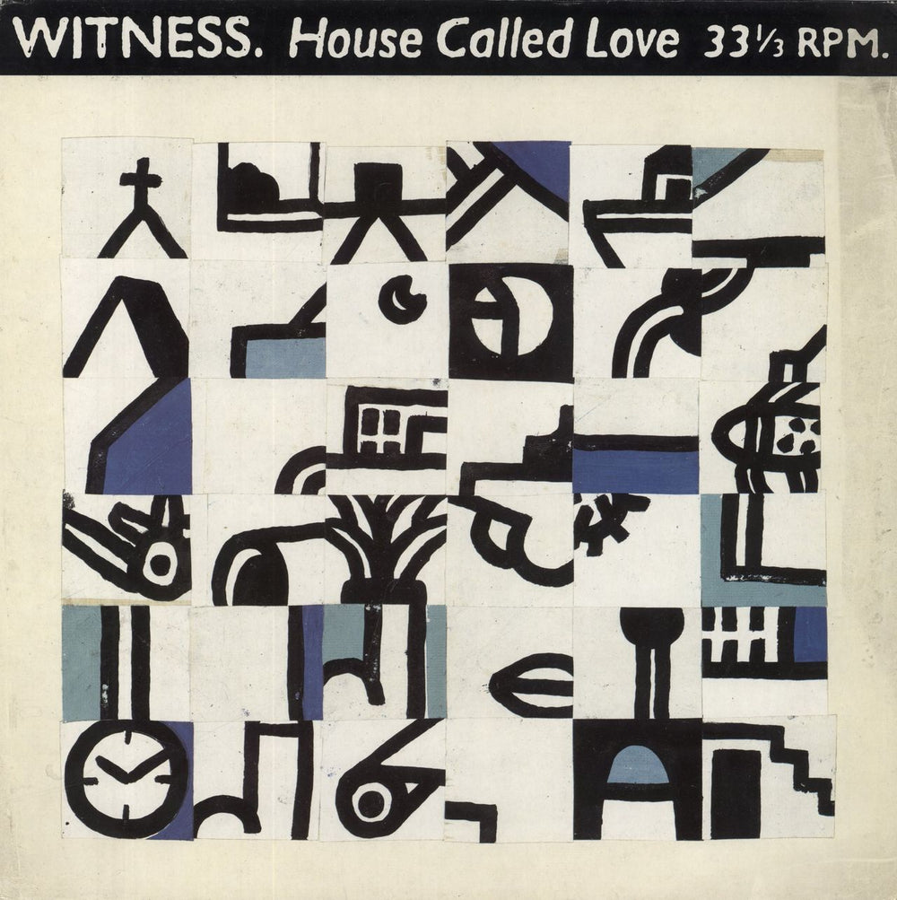 Witness (Indie) House Called Love Dutch vinyl LP album (LP record) 397124-1