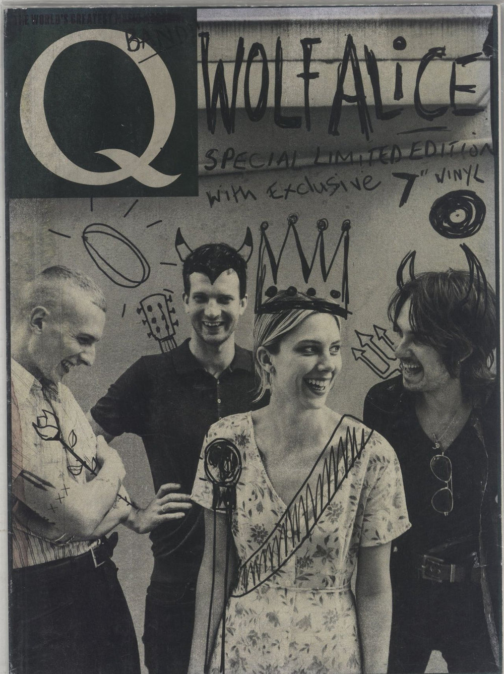 Wolf Alice Space & Time + Magazine - Sealed UK 7" vinyl single (7 inch record / 45) DH00317