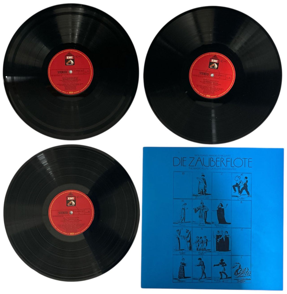 Wolfgang Amadeus Mozart Mozart: Die Zauberflöte German Vinyl Box Set WZMVXMO879767