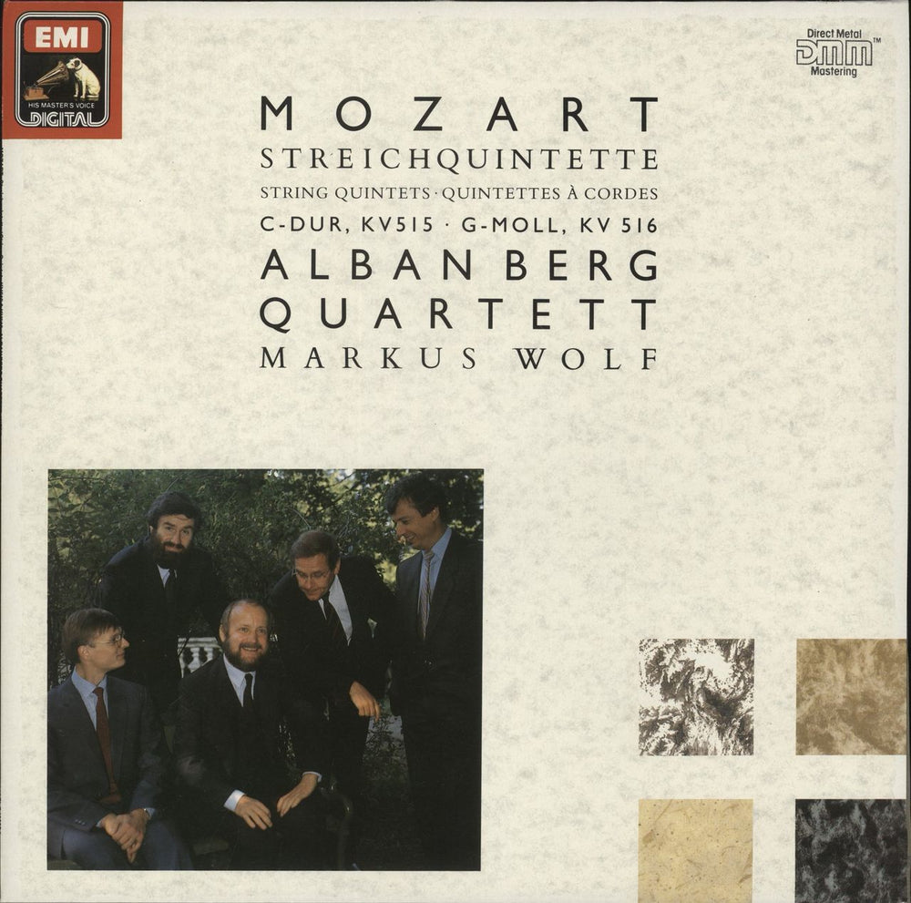 Wolfgang Amadeus Mozart Mozart: Streichquintette = String Quintets = Quintettes À Cordes German vinyl LP album (LP record) 7490851
