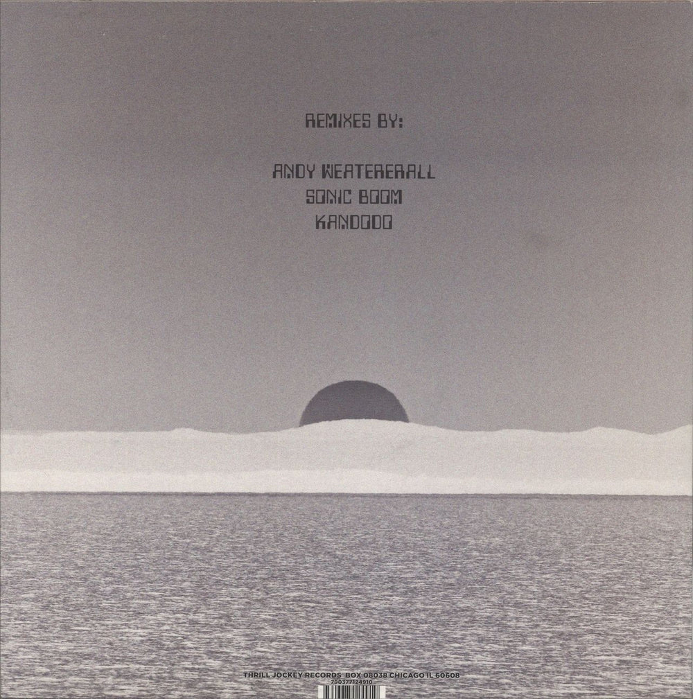 Wooden Shjips Remixes - Black Vinyl US 12" vinyl single (12 inch record / Maxi-single) 790377124910