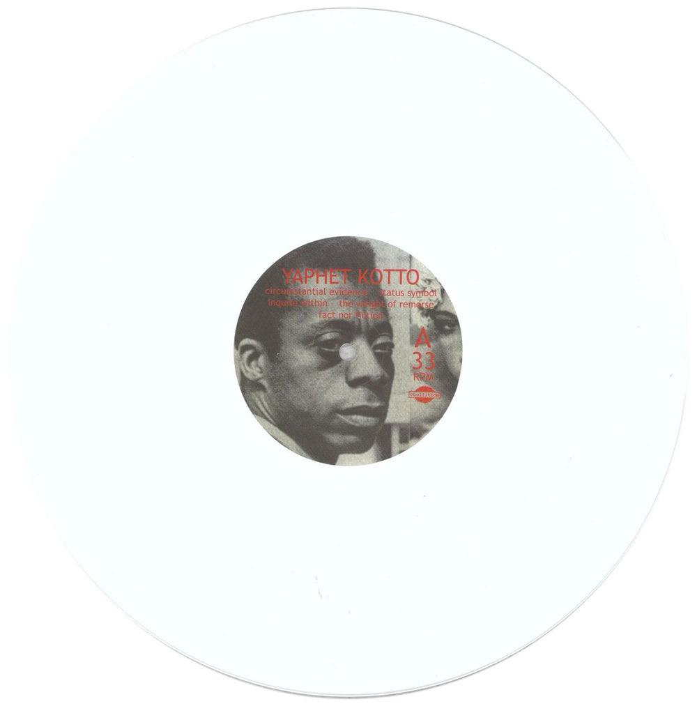 Yaphet Kotto Syncopated Synthetic Laments For Love - White Vinyl US vinyl LP album (LP record) YB4LPSY847940